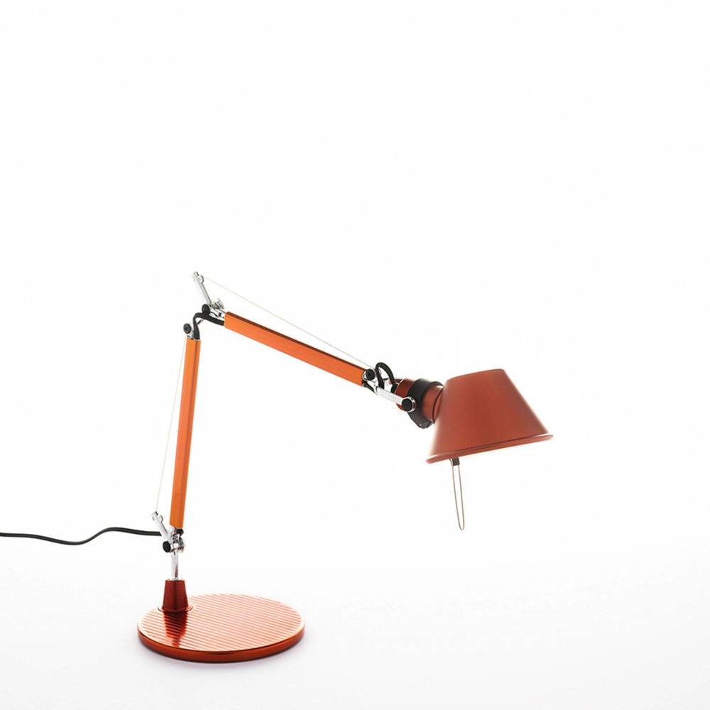 Artemide :: Lampa biurkowa Tolomeo Micro pomarańczowa wys. 37 cm