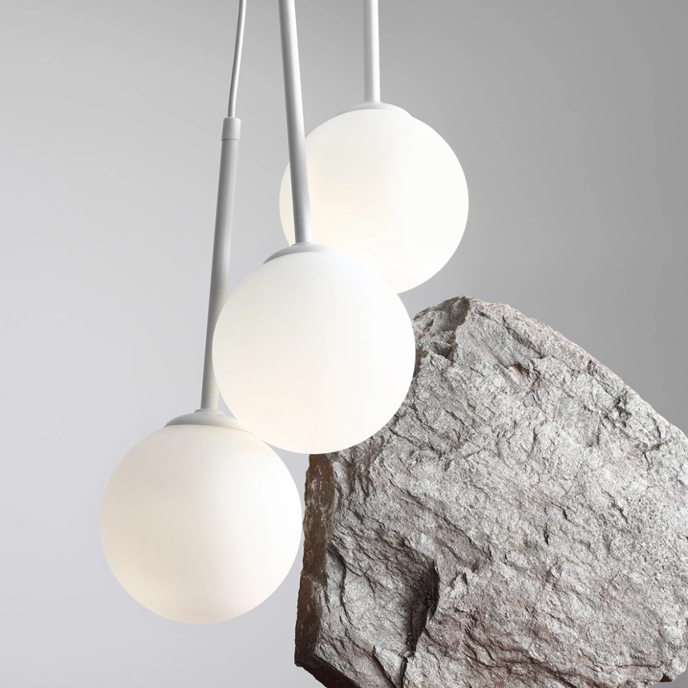 Artera :: Lampa wisząca Bosso 3 szer. 80 cm biała