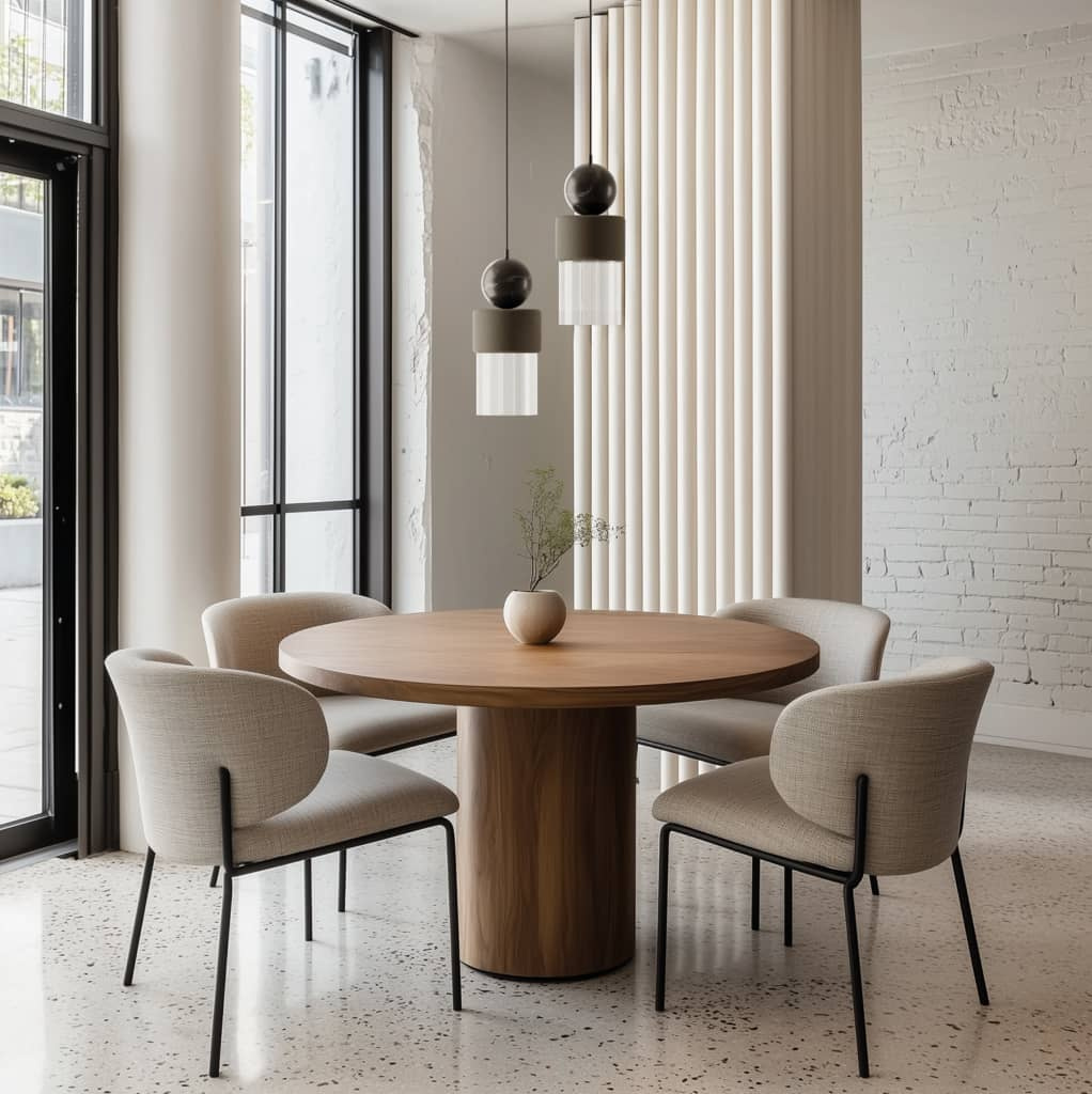 AROMAS :: Lampa wisząca Glamm śr. 12 cm biały marmur / ceramika czarna