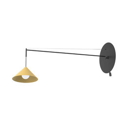 Robin :: Lampa ścienna / kinkiet Roma 120 czarna