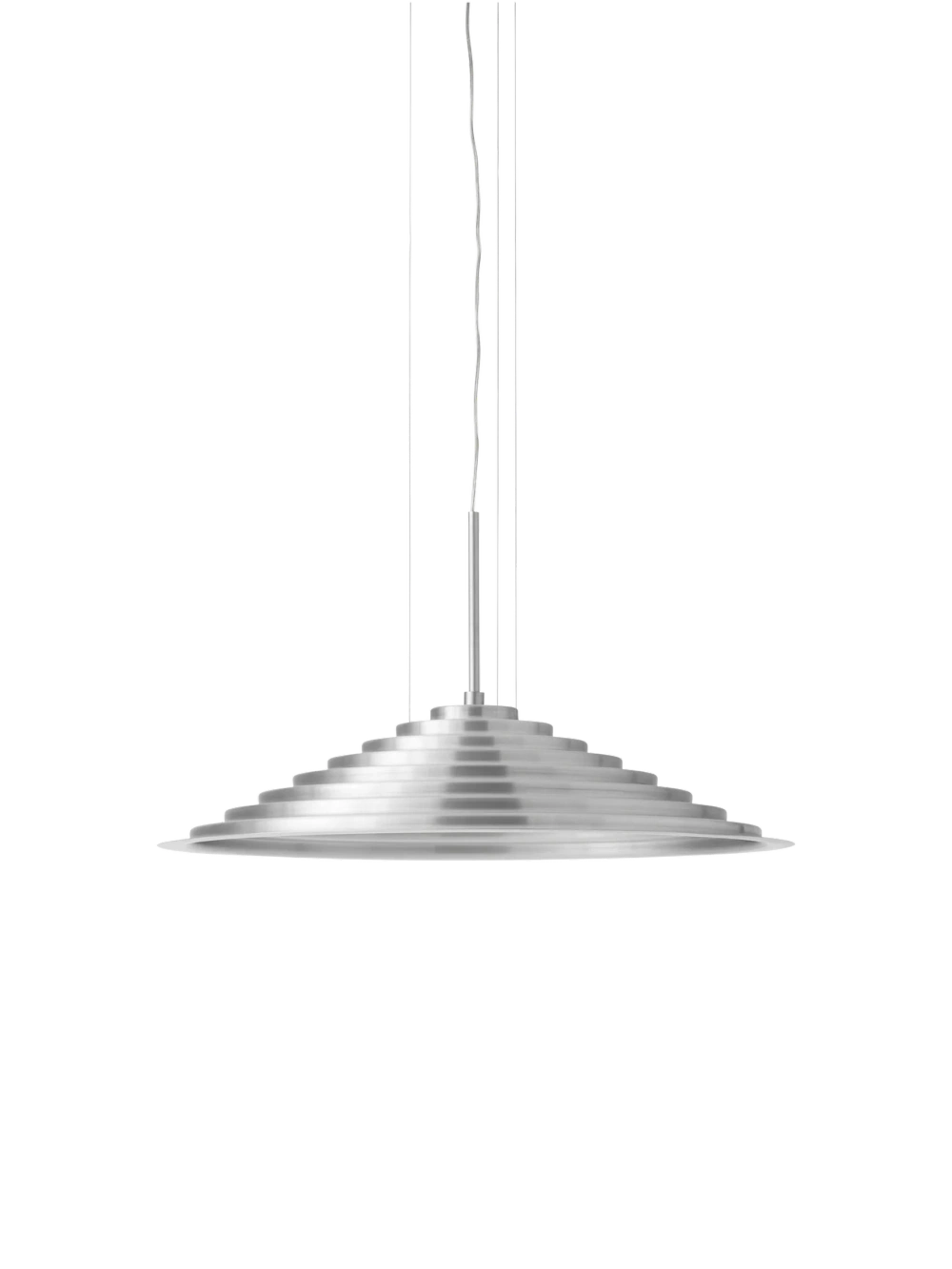 Audo Copenhagen :: Lampa wisząca Chancery śr. 75 cm srebrna 