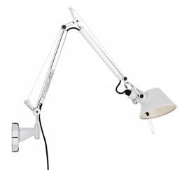 Artemide :: Lampa ścienna / kinkiet Tolomeo Mini biały szer. 71 cm