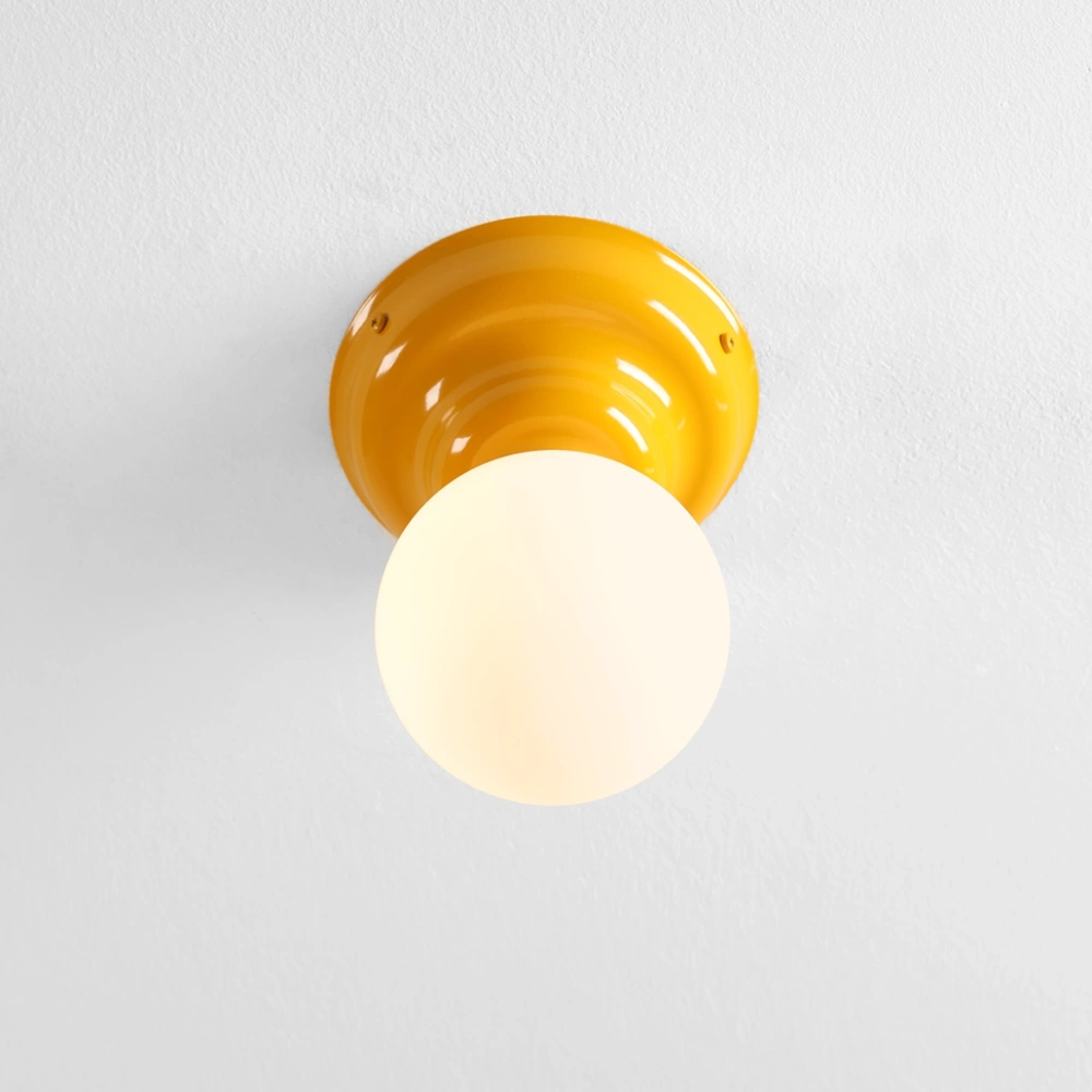 Artera :: Lampa sufitowa / plafon Fala S szer. 17 cm żółty