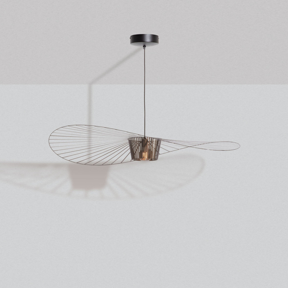 Petite Friture :: Lampa wisząca Vertigo śr. 110 cm brązowa 