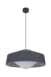 Market Set :: Lampa wisząca Mokuzai Suna szara śr. 58 cm