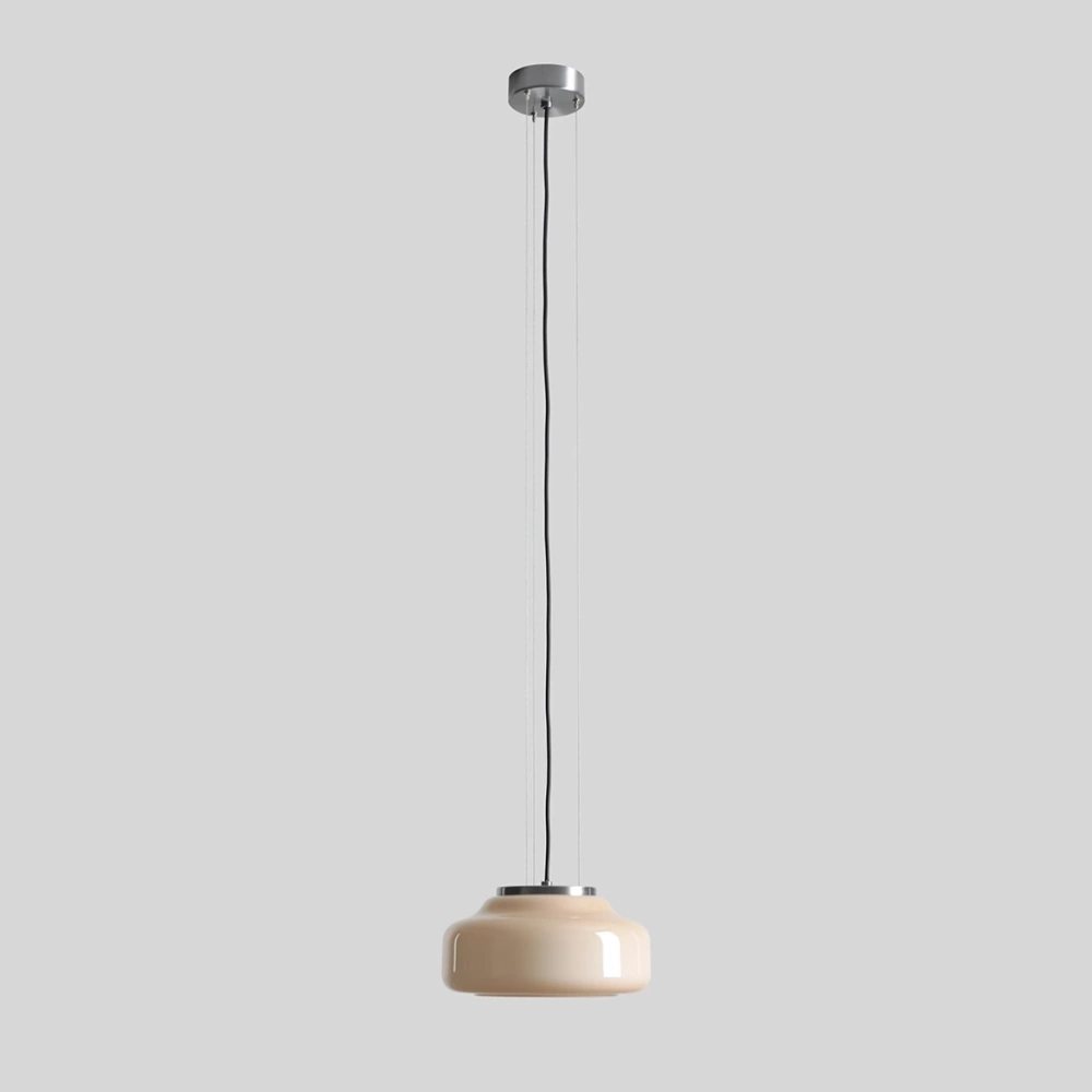 Artera :: Lampa wisząca Bonbon 2.0 Toffi rozm. M śr. 25 cm beżowa / stalowe mocowanie
