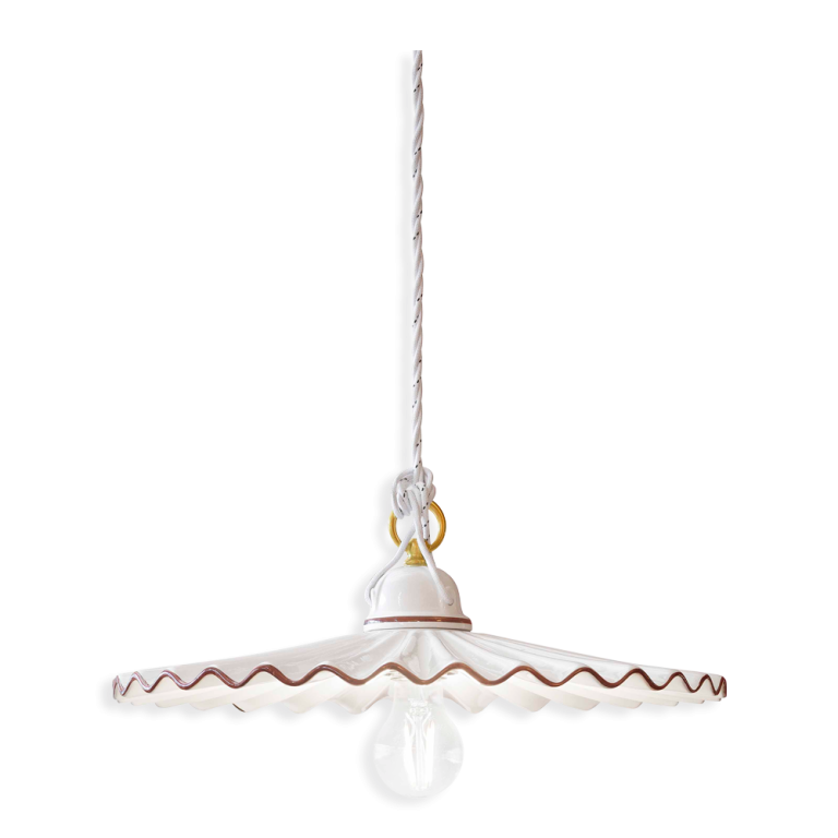  Ferroluce :: Lampa wisząca L'Aquila biała śr. 41 cm