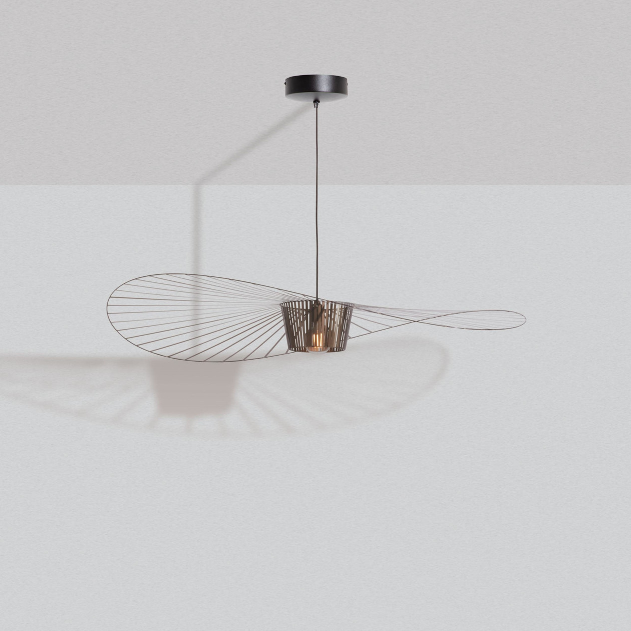 Petite Friture :: Lampa wisząca Vertigo śr. 110 cm brązowa 