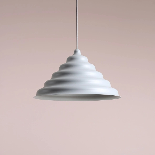 Artera :: Lampa wisząca Fala szaroniebieska rozm. XL śr. 36 cm