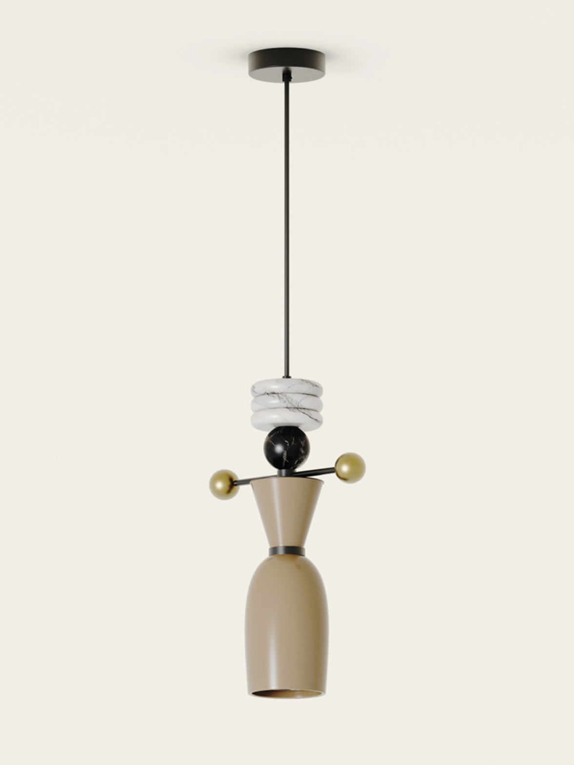 Aromas :: Lampa wisząca Nuro beżowa