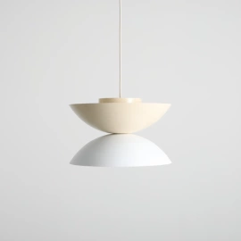 Artera :: Lampa wisząca Otti biało beżowa