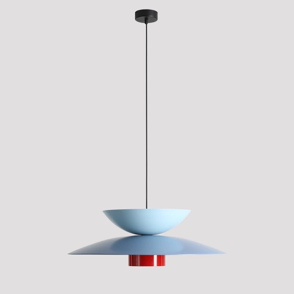 Artera :: Lampa wisząca Teya śr. 65 cm niebiesko-czerwona