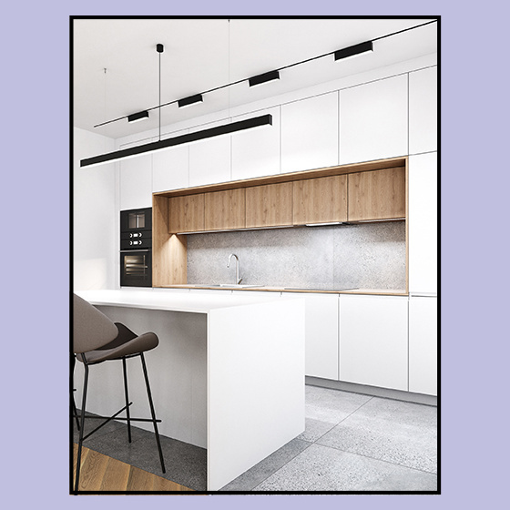 AQForm :: Oprawa Rafter LED multitrack szer. 29 cm czarna