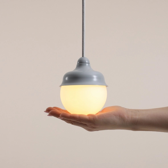Artera :: Lampa wisząca Fala szary rozm. XS