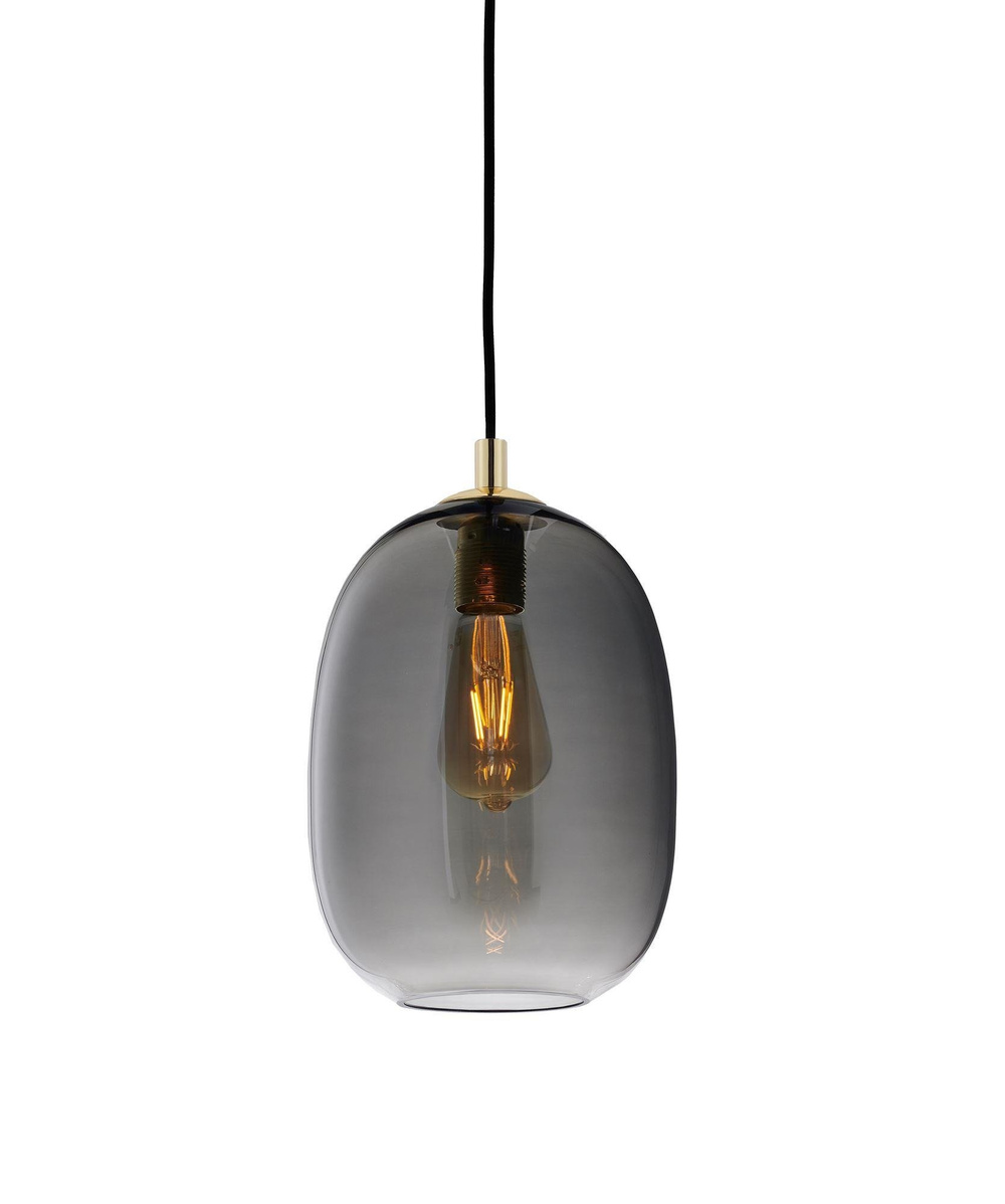 Kaspa :: Lampa wisząca Onyx 5 kloszy czarna