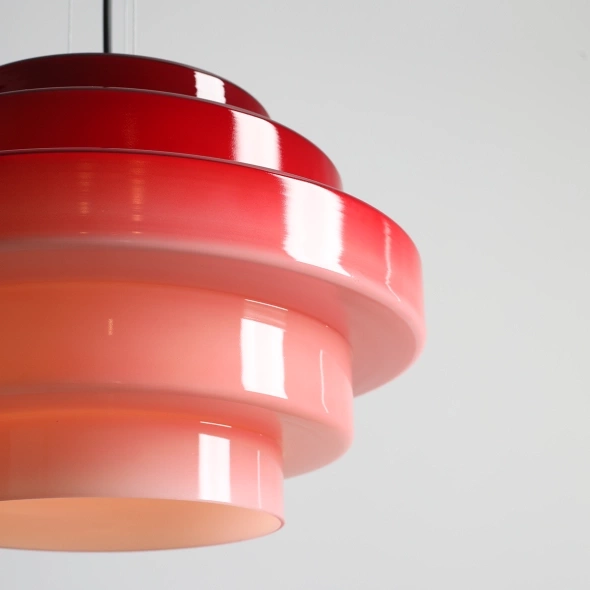 Artera :: Lampa wisząca Filo Berry rozm. XL śr. 36 cm bordoworóżowa