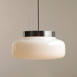 Artera :: Lampa wisząca Bonbon Almond rozm. L śr. 40 cm biała