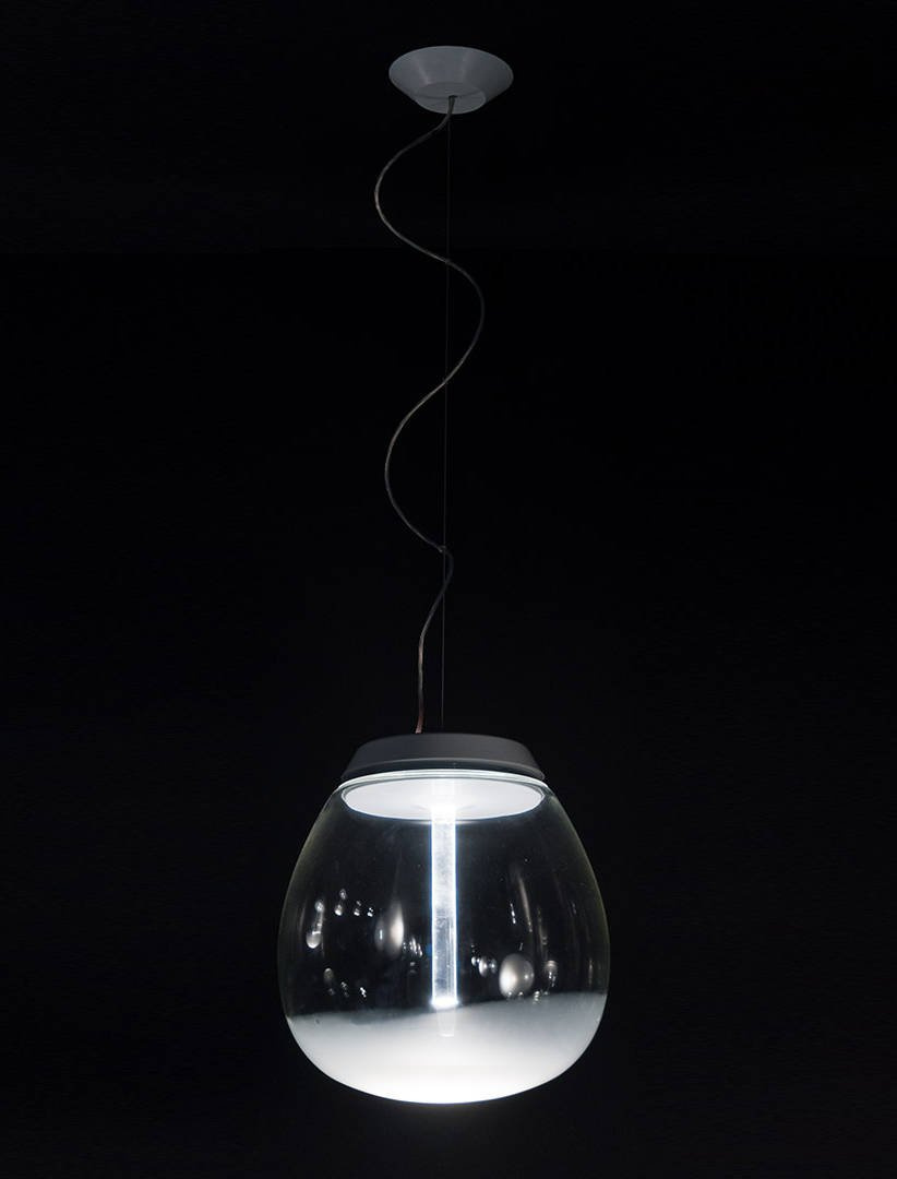 Artemide :: Lampa wisząca Empatia szklana transparentna śr. 16 cm