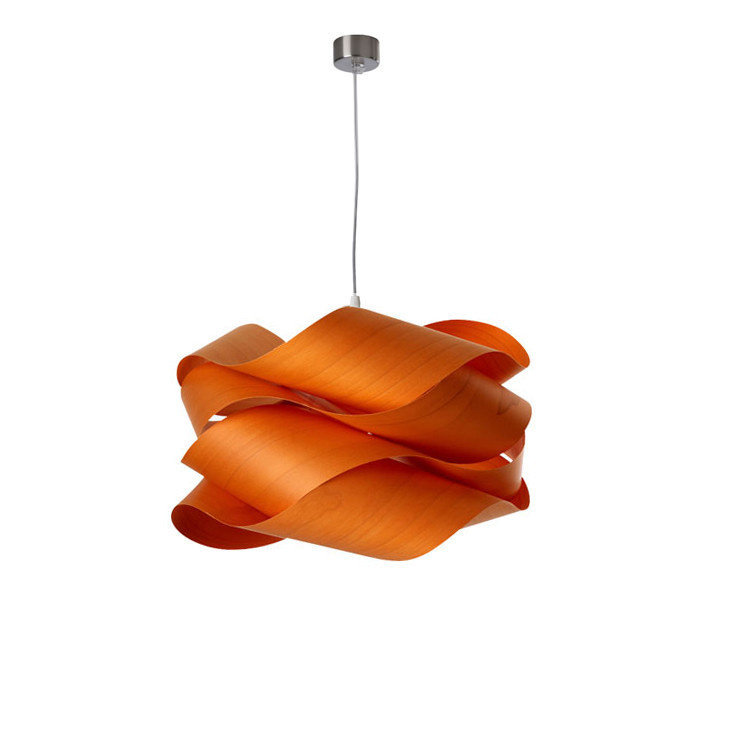 LZF :: Lampa wisząca Link mała pomarańczowa szer. 42 cm 