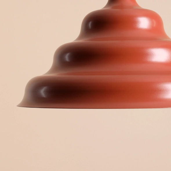 Artera :: Lampa wisząca Fala ceglana rozm. M śr. 23 cm