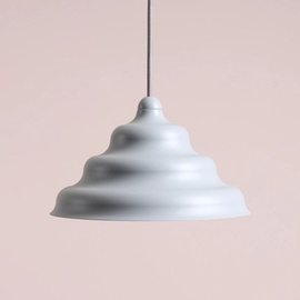 Artera :: Lampa wisząca Fala szarobłękitna rozm. M śr. 23 cm