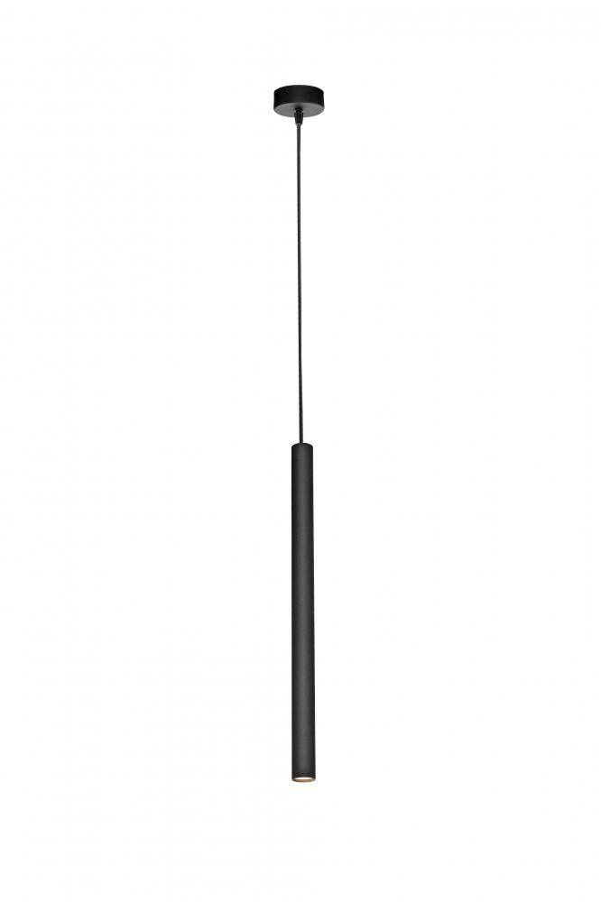 Kaspa :: Lampa wisząca Roll 1 New czarna śr. 3 cm