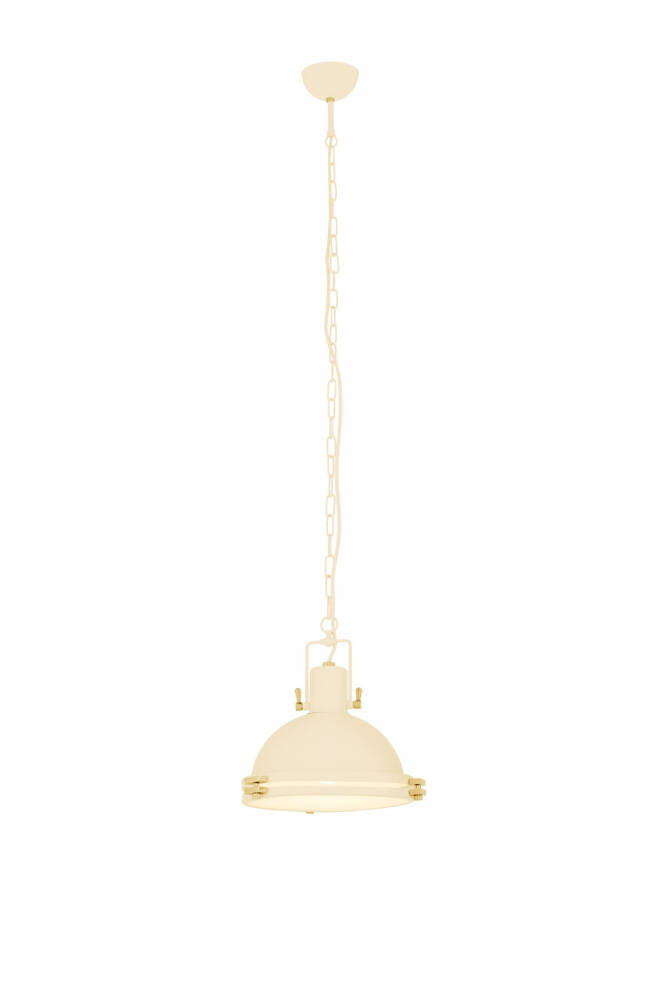 Kaspa :: Lampa wisząca  Nautilius rozm. M kremowa śr. 26 cm