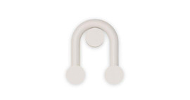 Robin :: Lampa ścienna / kinkiet Rigoberta Indirect 27k Super Curved biała