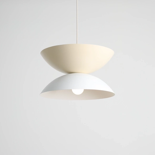 Artera :: Lampa wisząca Otti biało beżowa