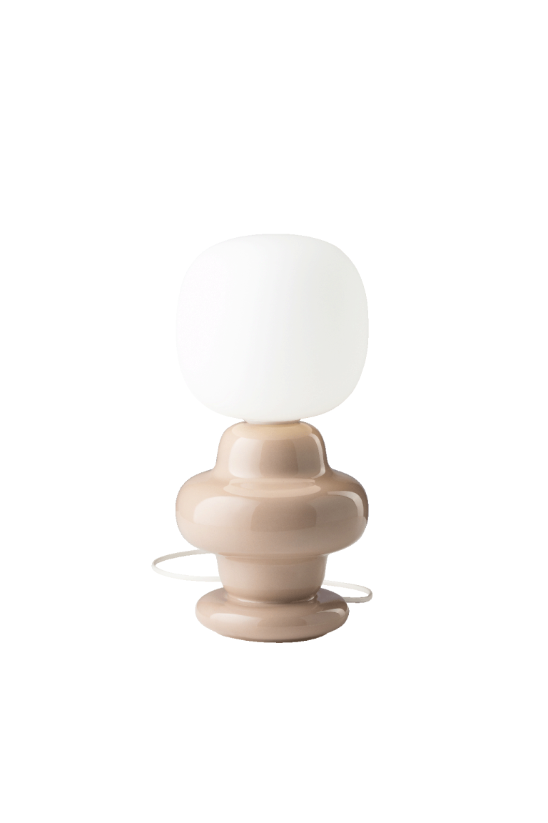 Ferroluce :: Lampa stołowa Copacabana wys. 35 cm piaskowy szary