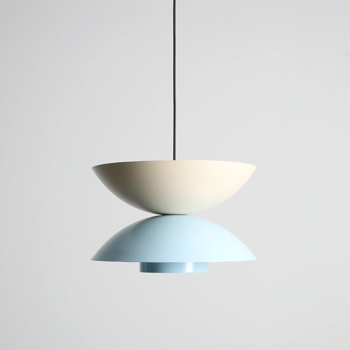 Artera :: Lampa wisząca Otti śr. 37 cm niebiesko-beżowa