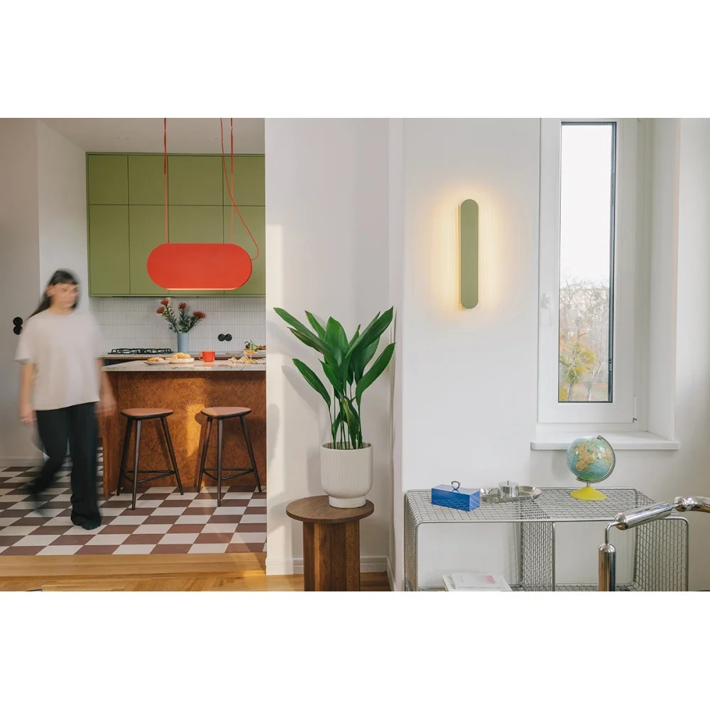 Ummo :: Lampa ścienna / kinkiet RIFLO W C czarny wys. 43,5