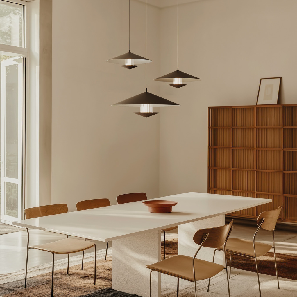 Aromas :: Lampa wisząca Gehit S śr. 40 cm czarna