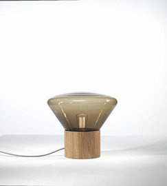 Brokis ::  Lampa stołowa Muffins wys. 34,5 cm brązowa