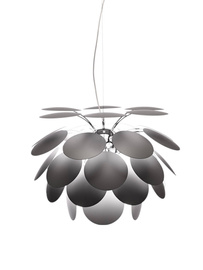 Marset :: Lampa wisząca Discocó szara śr. 35,2 cm
