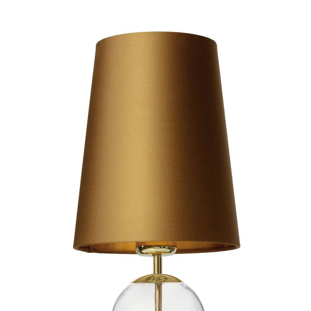 Kaspa :: Lampa stołowa Coco postarzane złoto wys. 54 cm