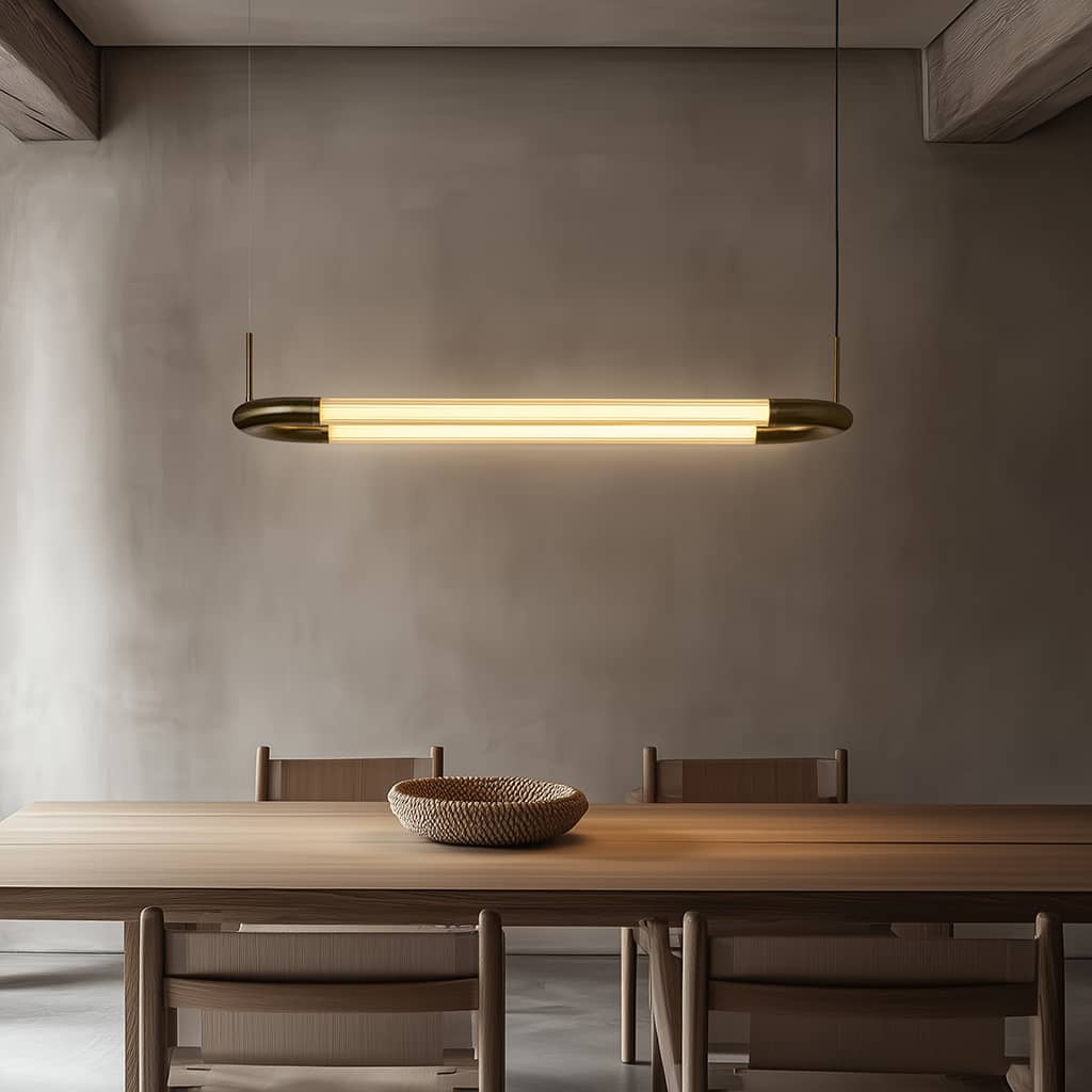 Aromas :: Lampa wisząca Iman owalna szer. 112 cm czarna