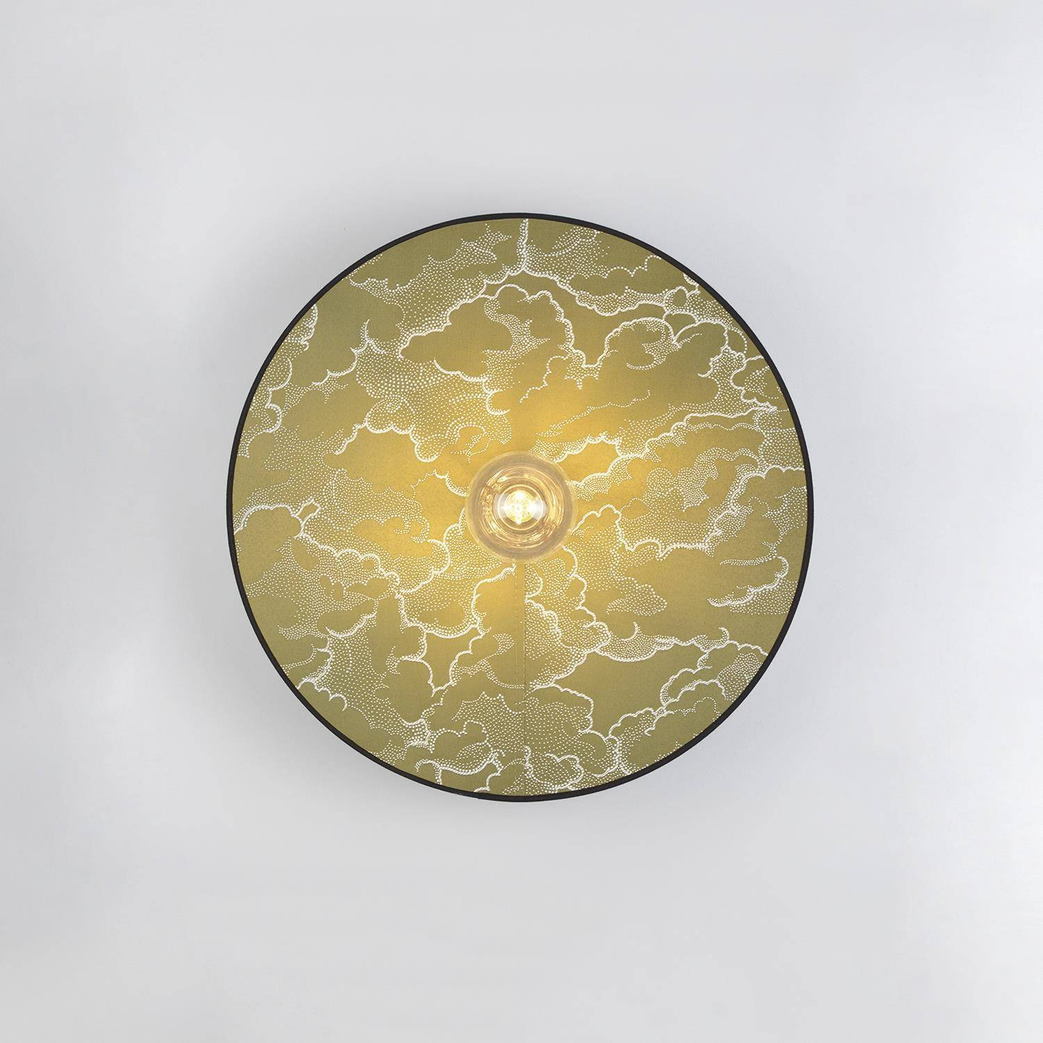 Market Set :: Lampa ścienna / kinkiet Gatsby złoty śr. 50 cm