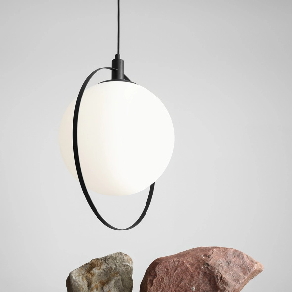 Artera :: Lampa wisząca Aura szer. 43 cm czarna