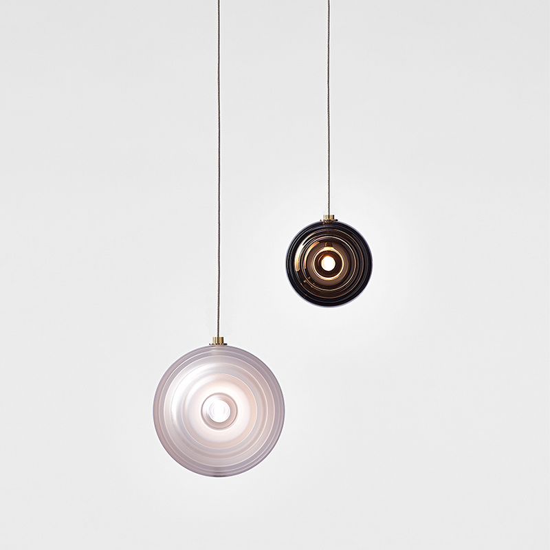 Bomma :: Lampa wisząca Dark & Bright Star transparentna śr. 10 cm
