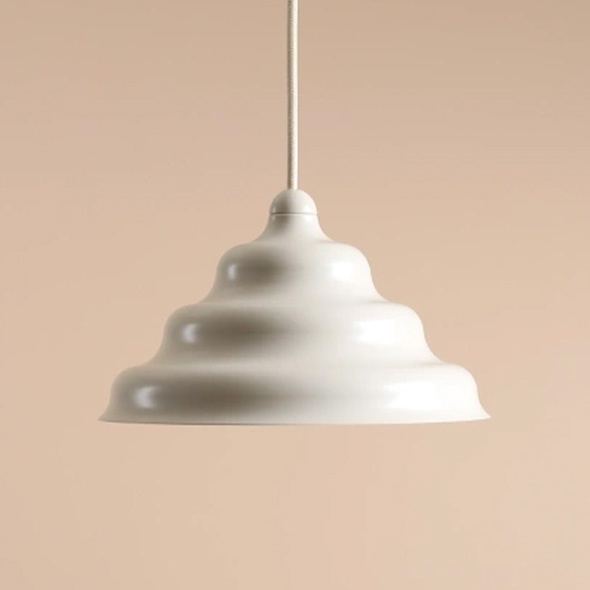 Artera :: Lampa wisząca Fala lekko kremowa rozm. M śr. 23 cm