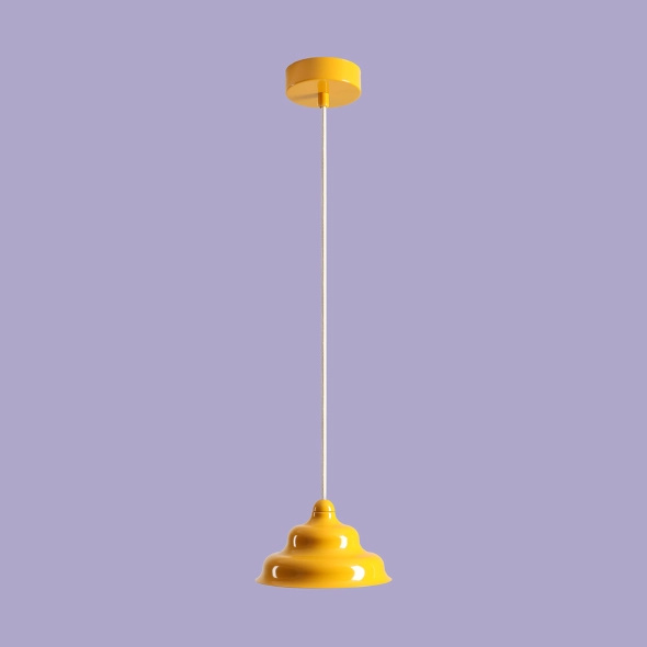 Artera :: Lampa wisząca Fala żółty rozm. S  śr. 17 cm