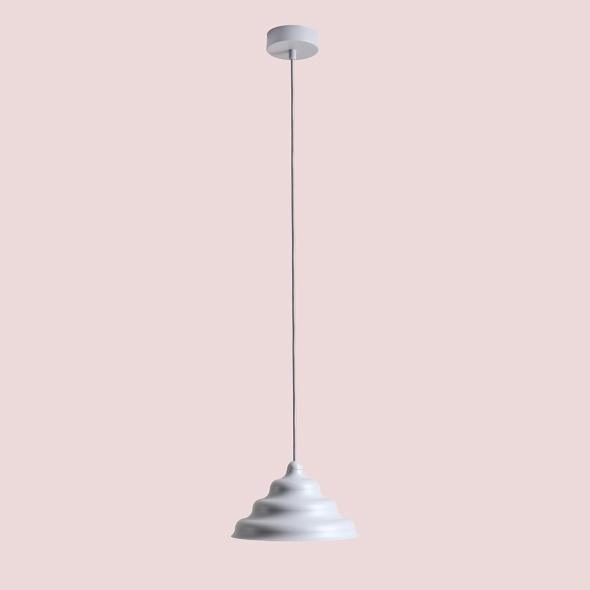 Artera :: Lampa wisząca Fala szarobłękitna rozm. M śr. 23 cm
