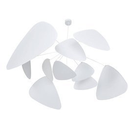 Market Set :: Lampa wisząca Screen biała rozm. Xl  szer. 110 cm