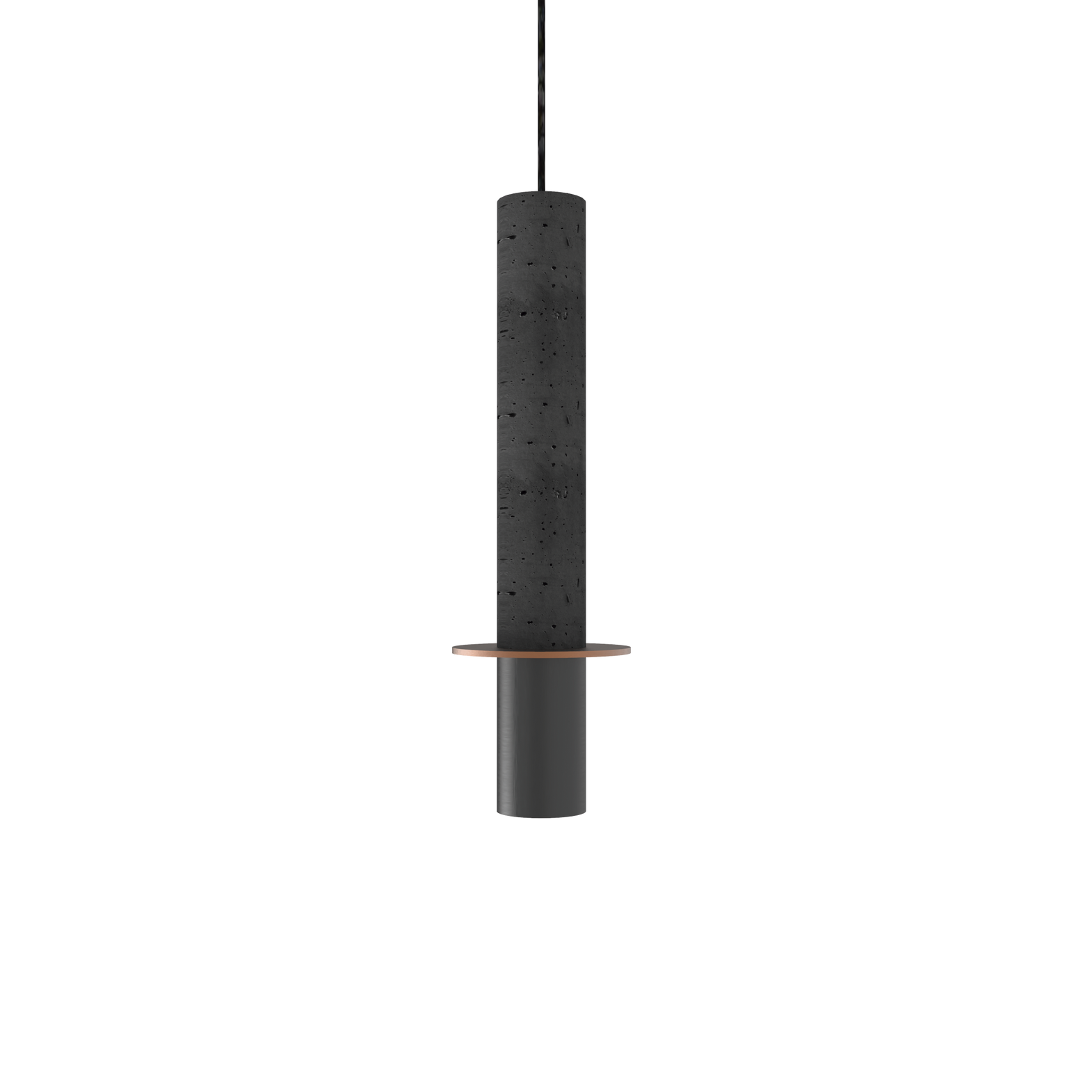 Robin :: Lampa wisząca Rita czarna brązowa