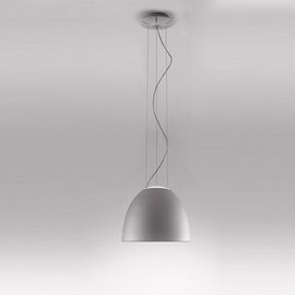 Artemide :: Lampa wisząca Nur Mini LED szara śr. 36 cm