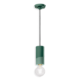 Ferroluce :: Lampa wisząca Pi zielona śr. 8 cm