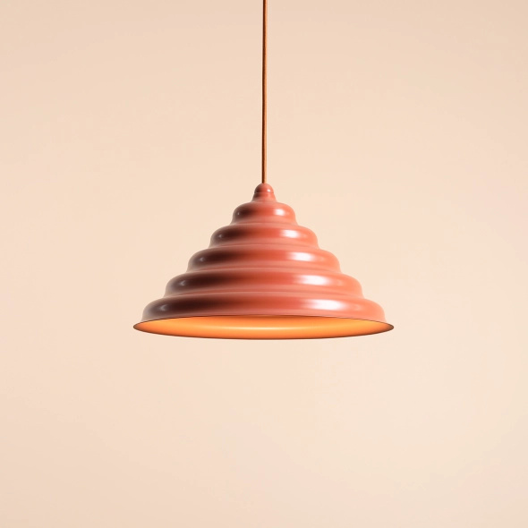 Artera :: Lampa wisząca Fala ceglana rozm. XL śr. 36 cm