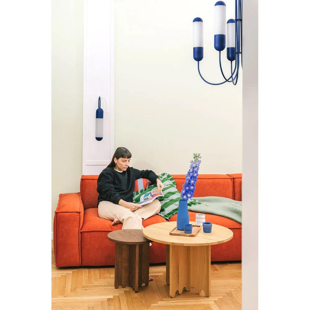 Ummo :: Lampa wisząca Funsui B M czarna szer. 73,7 cm 