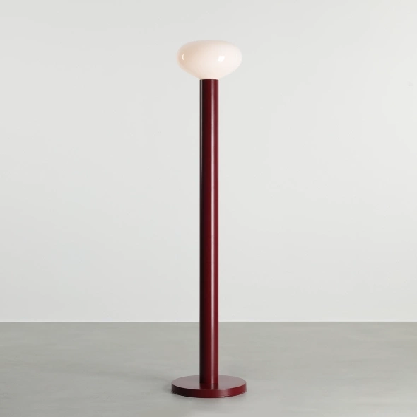 Artera :: Lampa podłogowa Flo Ruby rozm. M wys. 138 cm bordowa